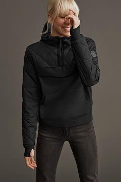 Chamarras Canada Goose Mujer México - HyBridge Prendas De Punto Black Label Negros PX6240531